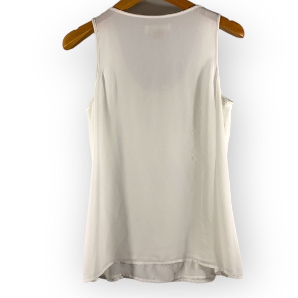 MICHAEL KORS Ruffle Front Sleeveless Blouse 4P - Picture 6 of 8